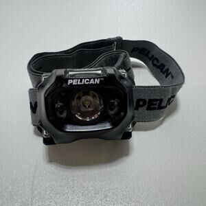 Pelican 2760 Gen 3 LED Headlamp, 289 Lumens, Bright Black Gray Works Perfect!